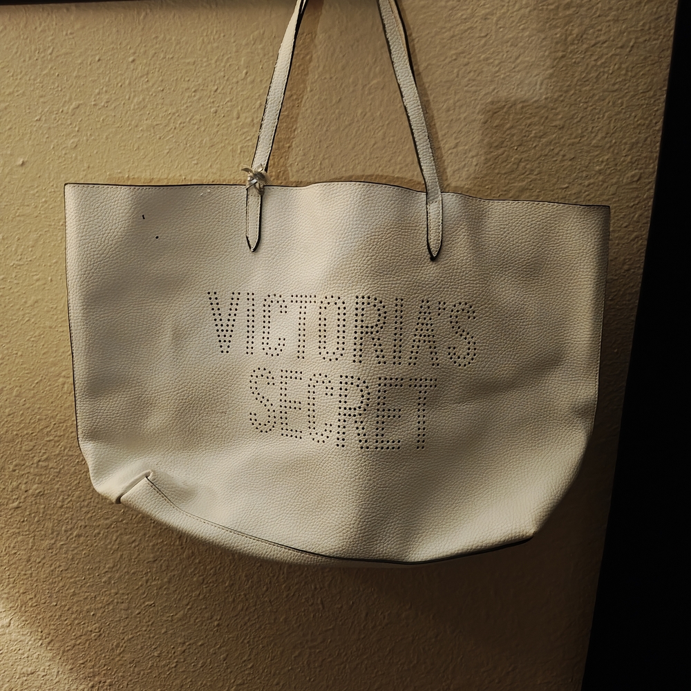 Victoria's Secret Elegant White Tote
